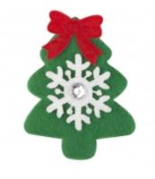 Opakowanie Ozdoba z filcu Choinka 4szt EASY