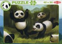 Panda Stars Puzzle A 56. Wydawca: Tactic. SmakLiter.pl Opakowanie Panda Stars Puzzle A 56