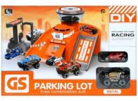 Opakowanie Parking metalowy wyścigowy z akcesoriami