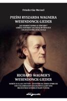Okładka książki Pieśni Ryszarda Wagnera Wesendonck-Lieder.