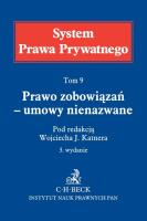 Opakowanie Prawo zobowiązań umowy nienazwane Tom 9