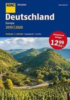 Okładka książki ReiseAtlas ADAC. Deutschland, Europa 2019/2020
