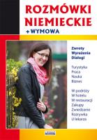 Rozmówki niemieckie wymowa. Autor: Monika von Basse. SmakLiter.pl Okładka książki Rozmówki niemieckie wymowa