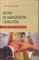 Słowo do nowożeńców i jubilatów. Autor: Ks. Zbigniew Załęcki. SmakLiter.pl Okładka książki Słowo do nowożeńców i jubilatów