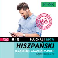 Słuchaj i mów hiszpański kurs średnio zaawansowany +CD. Autor: Opracowanie zbiorowe. SmakLiter.pl Okładka książki Słuchaj i mów hiszpański kurs średnio zaawansowany +CD