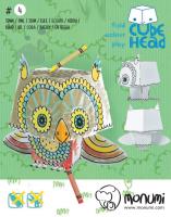 SOWA CUBE HEAD ZŁÓŻ I POKOLORUJ. Autor:   Praca zbiorowa. SmakLiter.pl Okładka książki SOWA CUBE HEAD ZŁÓŻ I POKOLORUJ