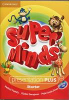 Super Minds Starter Presentation Plus DVD-ROM. Autor: Puchta Herbert, Gerngross GĂĽnter, Lewis-Jones Peter. SmakLiter.pl Okładka książki Super Minds Starter Presentation Plus DVD-ROM