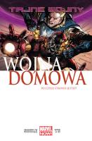 Tajne wojny. Wojna domowa. Autor: Charles Soule, FrancisYu Leinil, Weronika Sztorc. SmakLiter.pl Okładka książki Tajne wojny. Wojna domowa