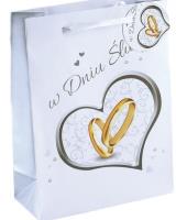 Torebka prezentowa ślubna TŚ-2 AVANTI. Wydawca: AVANTI. SmakLiter.pl Opakowanie Torebka prezentowa ślubna TŚ-2 AVANTI