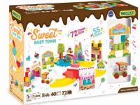 Opakowanie Trasa z klockami i zestaw autek Kid Cars 55 elementów