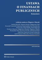 Ustawa o finansach publicznych Komentarz. Autor: Ofiarski Zbigniew. SmakLiter.pl Okładka książki Ustawa o finansach publicznych Komentarz