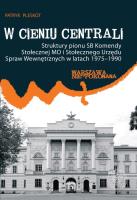 W cieniu centrali. Autor: Pleskot Patryk. SmakLiter.pl Okładka książki W cieniu centrali
