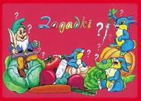 Zagadki - Warzywa - małe. Autor: Maria Majchrzak. SmakLiter.pl Okładka książki Zagadki - Warzywa - małe