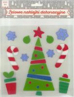 Opakowanie Żelowe naklejki dekoracyjne - BN chionka