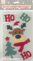 Opakowanie Źelowe naklejki dekoracyjne - BN łoś HO HO HO