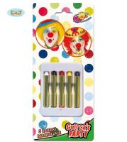 Opakowanie Zestaw 5 Farb Do Malowania Twarzy 1,9gr