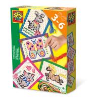 Zestaw do nauki wyszywania. Wydawca: SES Creative. SmakLiter.pl Opakowanie Zestaw do nauki wyszywania