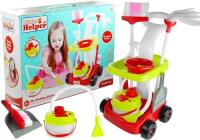 Opakowanie Zestaw do sprzątania wózek mop miotła 9 elementów