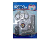Opakowanie Zestaw Policjanta- kajdanki kompas krótkofalówka