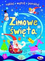 ZIMOWE ŚWIĘTA. Autor: Jolanta Czarnecka, MARZENA ĆWIEK. SmakLiter.pl Okładka książki ZIMOWE ŚWIĘTA