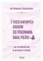 Okładka książki 7 podstawowych kroków do pokonania raka piersi
