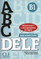 Okładka książki ABC DELF - Niveau B1 - Livre + CD + Entrainement en ligne