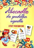 Abecadło do pudełka wpadło. Litery podstawowe. Autor: Opracowanie zbiorowe. SmakLiter.pl Okładka książki Abecadło do pudełka wpadło. Litery podstawowe