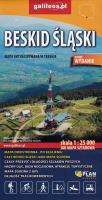 Okładka książki Beskid Śląski - jak mapa sztabowa - 1:25 000 wyd. VI