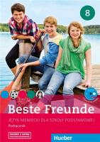 Beste Freunde 8 KB w.2018 + CD HUEBER. Autor: Manuela Georgiakaki, Graf-Riemann Elisabeth, Christiane Seuthe. SmakLiter.pl Okładka książki Beste Freunde 8 KB w.2018 + CD HUEBER