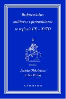 Bezpieczeństwo militarne i pozamilitarne w regionie UE - NATO. Wydawca: Rambler. SmakLiter.pl Opakowanie Bezpieczeństwo militarne i pozamilitarne w regionie UE - NATO