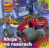 Okładka książki Blaze i megamaszyny 2 Akcja na resorach + DVD
