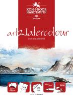 Blok akwarelowy artwatercolour A4 12 kartek. Wydawca: Koh-I-Noor. SmakLiter.pl Opakowanie Blok akwarelowy artwatercolour A4 12 kartek