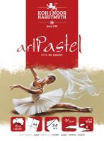 Blok do pasteli artpastel sepia A4 20 kartek 180G.. Wydawca: Koh-I-Noor. SmakLiter.pl Opakowanie Blok do pasteli artpastel sepia A4 20 kartek 180G.