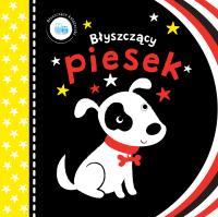 Błyszczące książeczki. Błyszczący piesek. Autor: Samantha Meredith (ilustr.). SmakLiter.pl Okładka książki Błyszczące książeczki. Błyszczący piesek
