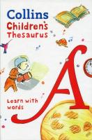 Collins Children's Thesaurus. Wydawca: HarperCollins Publishers UK. SmakLiter.pl Opakowanie Collins Children's Thesaurus
