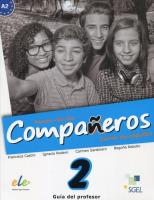 Companeros 2 przewodnik metodyczny nueva edicion. Autor: Castro Francisca. SmakLiter.pl Okładka książki Companeros 2 przewodnik metodyczny nueva edicion