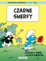 Czarne Smerfy T.14. Autor: Peyo, Yvan Delporte. SmakLiter.pl Okładka książki Czarne Smerfy T.14