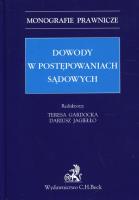 Opakowanie Dowody w postępowaniach sądowych