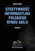 Okładka książki Efektywność informacyjna polskiego rynku akcji