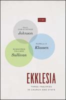 Ekklesia. Autor: Johnson Paul Christopher, Klassen Pamela E., Fallers Sullivan Winnifred. SmakLiter.pl Okładka książki Ekklesia