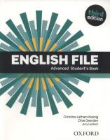 English File 3E Advanced SB w.2019. Autor: Clive Oxenden; Christina Latham-Koenig, Jerry Lam. SmakLiter.pl Okładka książki English File 3E Advanced SB w.2019