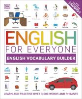 English for Everyone English Vocabulary Builder. Autor: Booth Thomas. SmakLiter.pl Okładka książki English for Everyone English Vocabulary Builder