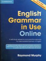 Opakowanie English Grammar in Use Online