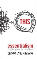 Essentialism. Autor: Greg Mckeown. SmakLiter.pl Okładka książki Essentialism