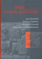 Okładka książki Etyka zawodu psychologa