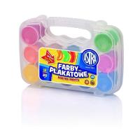 Opakowanie Farby plakatowe 12/20ml - walizka