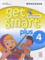 Okładka książki Get Smart Plus 4 WB + CD MM PUBLICATIONS