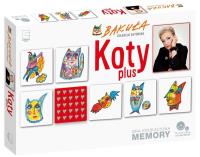 Gra edu. memory - Koty plus Hanna Bakuła. Autor: Hanna Bakuła. SmakLiter.pl Okładka książki Gra edu. memory - Koty plus Hanna Bakuła