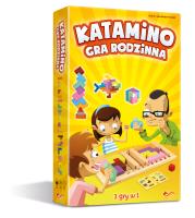 GRA KATAMINO. Autor: ANDRE PERRIOLAT, JOHNATHAN PERRIOLAT. SmakLiter.pl Okładka książki GRA KATAMINO