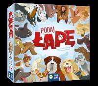 GRA PODAJ ŁAPĘ. Autor: Anna Sobich-Kamińska. SmakLiter.pl Okładka książki GRA PODAJ ŁAPĘ